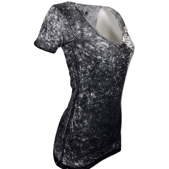 AFFLICTION Womens T-Shirt AMARILLO BEND Athletic B - Picture 6 of 8